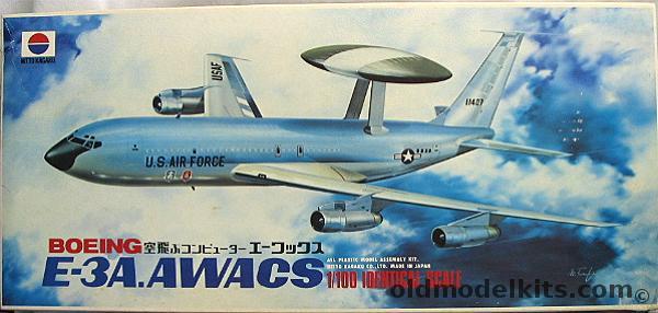 Nitto 1/100 Boeing E-3A (EC-137D) AWACS / 707 / KC-135 - With Clear Cockpit and Engine Nacelles, 424-2000 plastic model kit